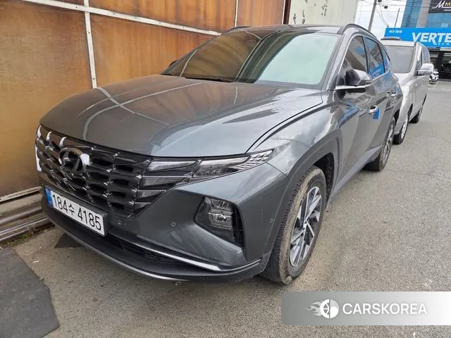 Hyundai The New Tucson Hybrid (NX4) 2023 Темно-зеленый из Кореи