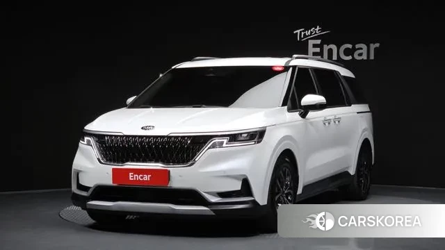 Kia Carnival 4th generation 2021 Белый из Кореи