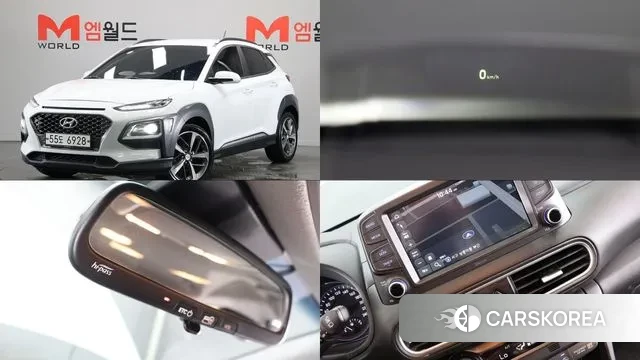 Hyundai Kona 2018 Белый из Кореи