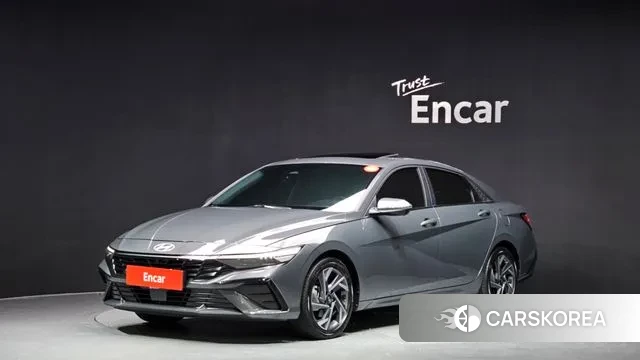 Hyundai The New Avante (CN7) 2023 Серый из Кореи