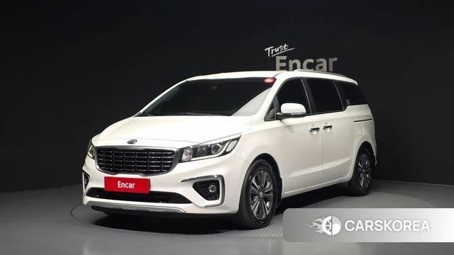 Kia The New Carnival 2018 Белый из Кореи
