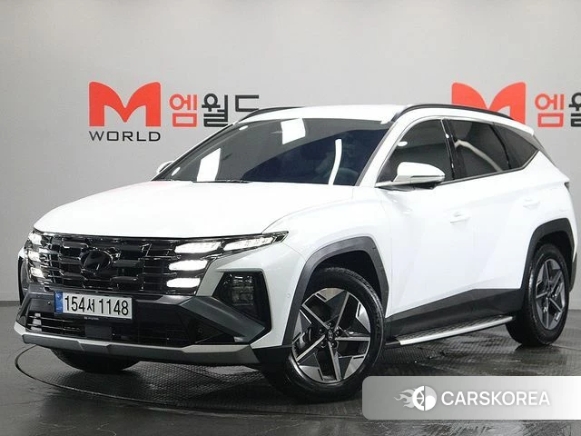 Hyundai The New Tucson Hybrid (NX4) 2024 Белый из Кореи