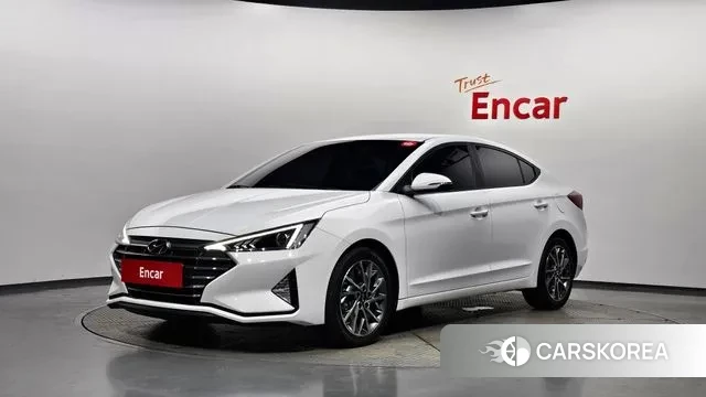 Hyundai The New Avante AD 2019 Белый из Кореи