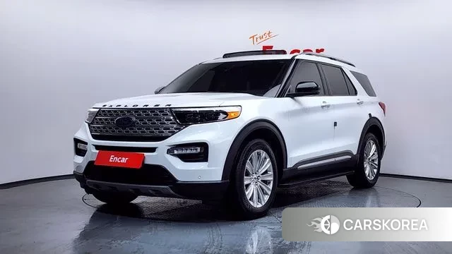 Ford Explorer 6th Generation 2021 Белый из Кореи