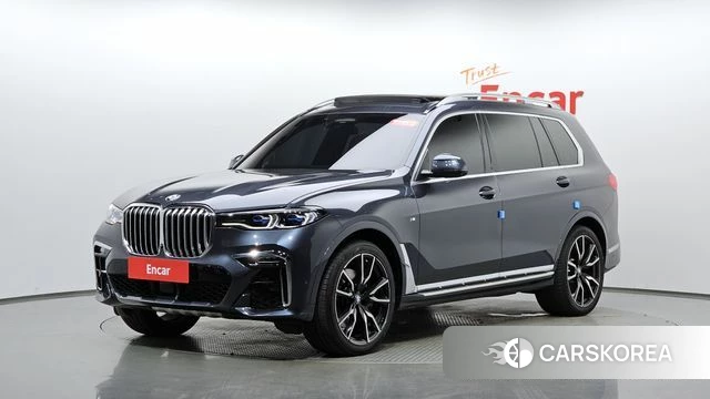 BMW X7 (G07) 2022 Серый из Кореи