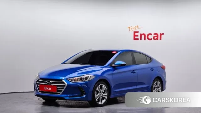Hyundai Avante AD 2018 Синий из Кореи