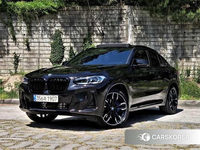 BMW X4 (G02) 2021 Черный из Кореи