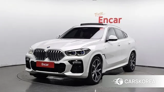 BMW X6 (G06) 2020 Белый из Кореи