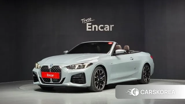 BMW 4 Series (G22) 2024 Светло-серебряный цвет из Кореи