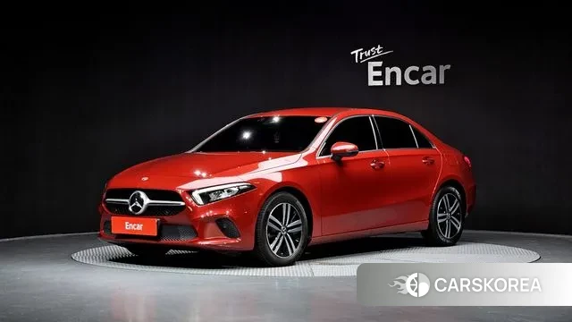 Mercedes-Benz A-Class W177 2022 Красный из Кореи