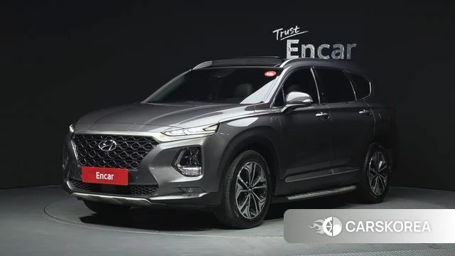 Hyundai Santa Fe TM 2018 Серый из Кореи