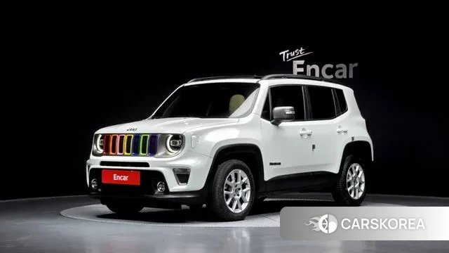 Jeep Renegade 2021 Белый из Кореи