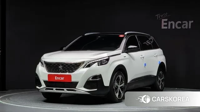 Peugeot 5008 second generation 2019 Белый из Кореи