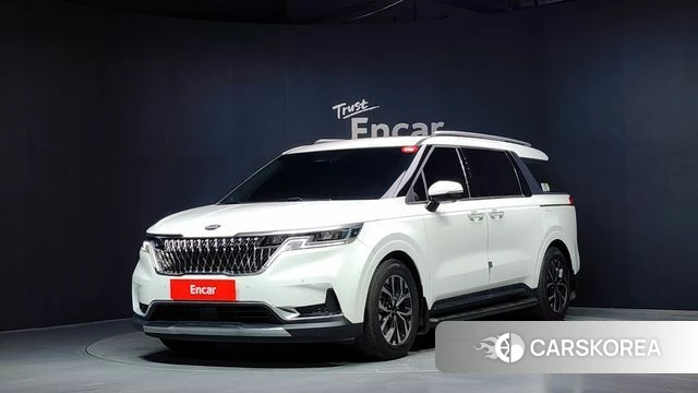 Kia Carnival 4th generation 2021 Белый из Кореи