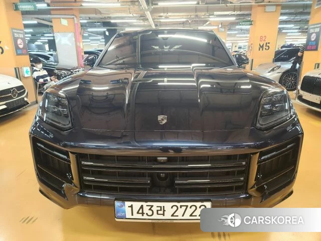 Porsche Cayenne (PO536) 2025 Синий из Кореи