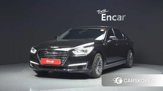 Genesis EQ900 2018 Черный из Кореи