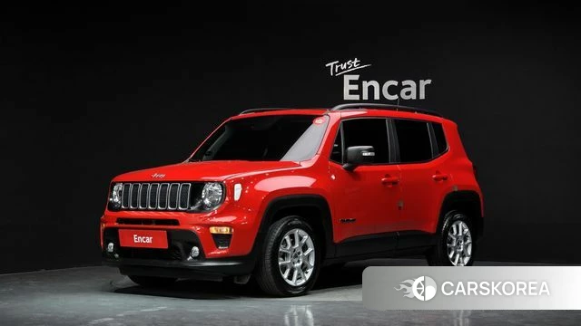 Jeep Renegade 2022 Красный из Кореи
