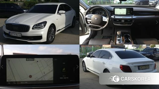 Kia More K9 2018 Белый из Кореи