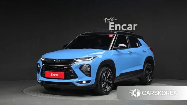 Chevrolet (GM Daewoo) Trailblazer 2022 Небесно-голубой из Кореи