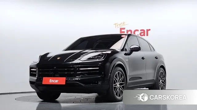 Porsche Cayenne (PO536) 2024 Черный из Кореи