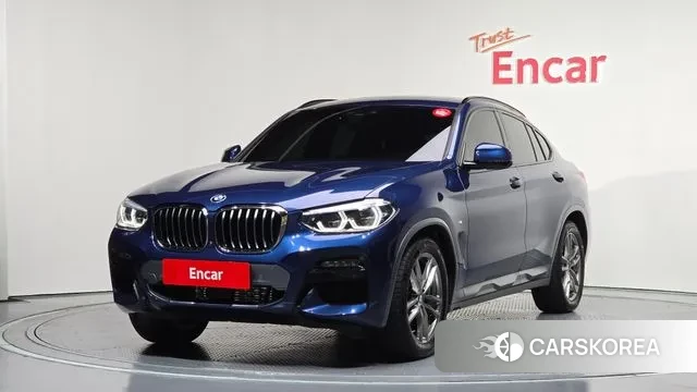 BMW X4 (G02) 2020 Синий из Кореи