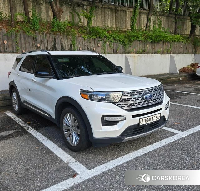 Ford Explorer 6th Generation 2020 Белый из Кореи