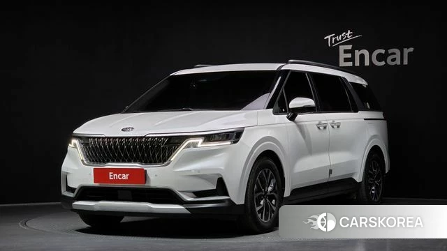 Kia Carnival 4th generation 2021 Белый из Кореи