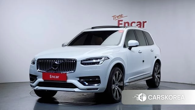 Volvo XC90 second Generation 2021 Белый из Кореи