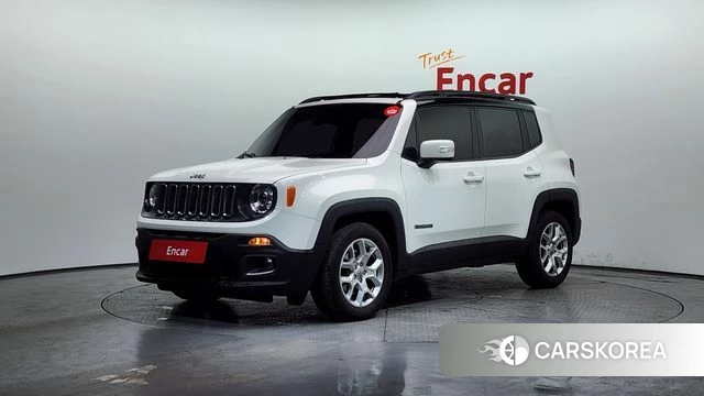 Jeep Renegade 2018 Белый из Кореи
