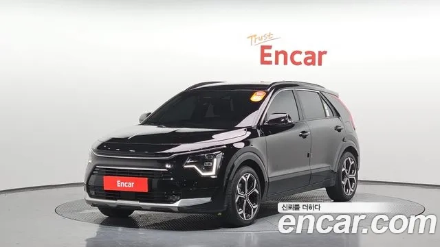 Kia Di Ol Nu Niro 2022 Черный из Кореи