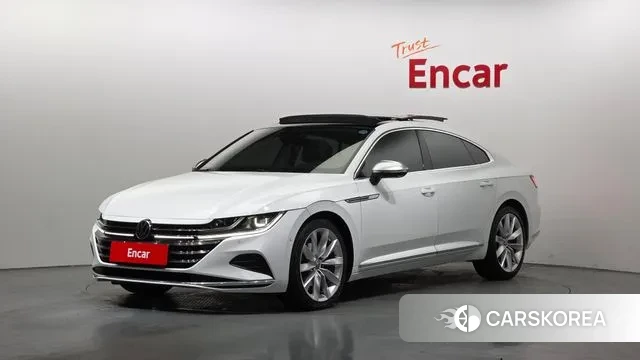 Volkswagen Arteon 2022 Белый из Кореи