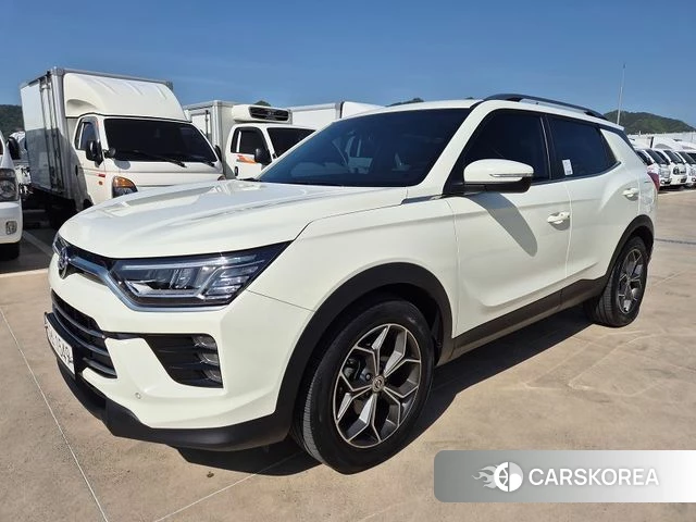 Ssangyong Beautiful Korando 2019 Белый из Кореи