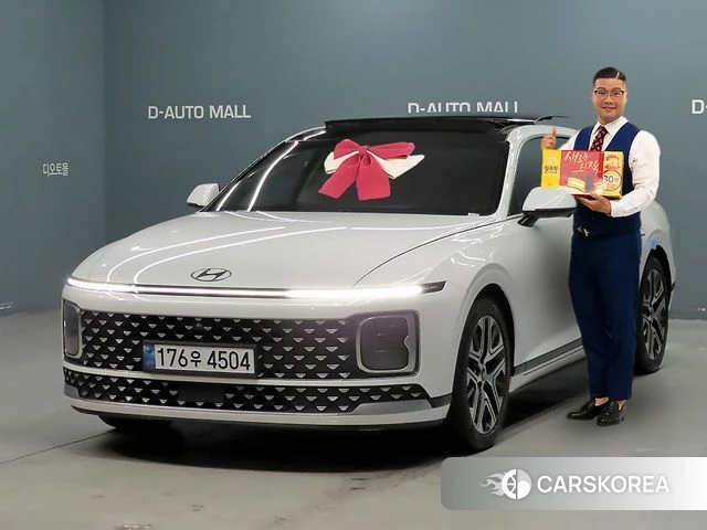 Hyundai Grandeur (GN7) 2023 Белый из Кореи
