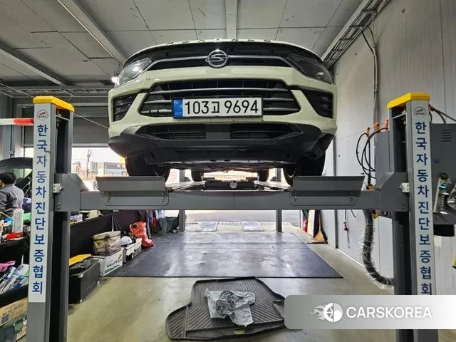 Ssangyong Beautiful Korando 2020 Белый из Кореи