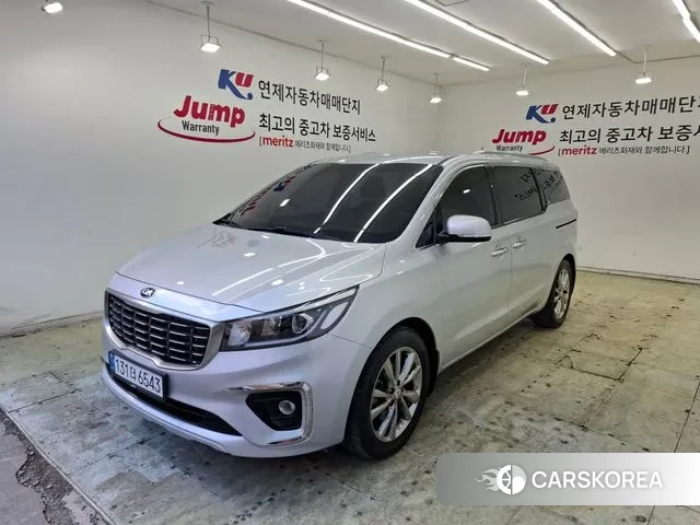Kia The New Carnival 2019 Серебряный из Кореи