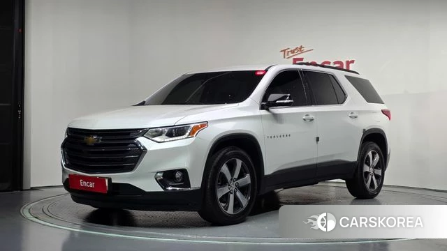 Chevrolet (GM Daewoo) Traverse 2021 Белый из Кореи