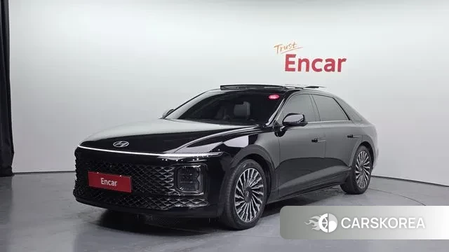 Hyundai Grandeur Hybrid (GN7) 2023 Черный из Кореи