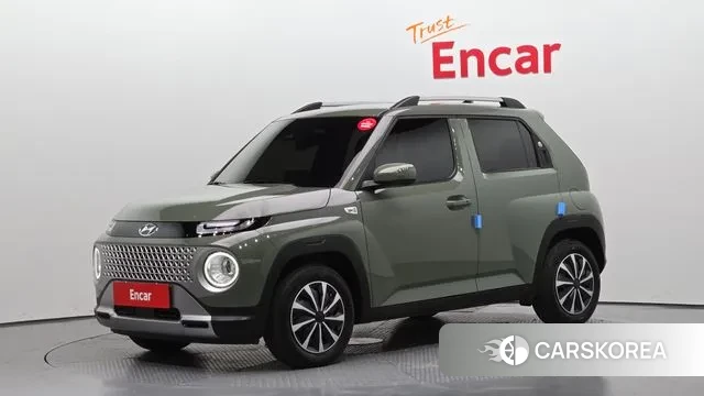 Hyundai Casper 2024 Темно-зеленый из Кореи