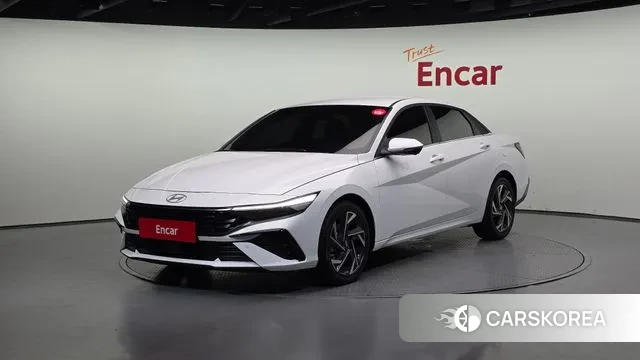 Hyundai The New Avante (CN7) 2025 Белый из Кореи
