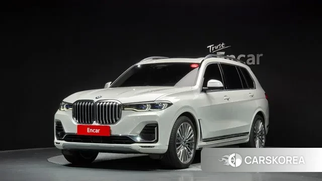 BMW X7 (G07) 2021 Белый из Кореи