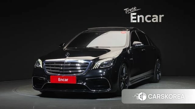 Mercedes-Benz S-Class W222 2019 Черный из Кореи