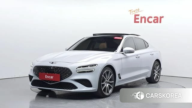 Genesis The New G70 2021 Светло-серебряный цвет из Кореи