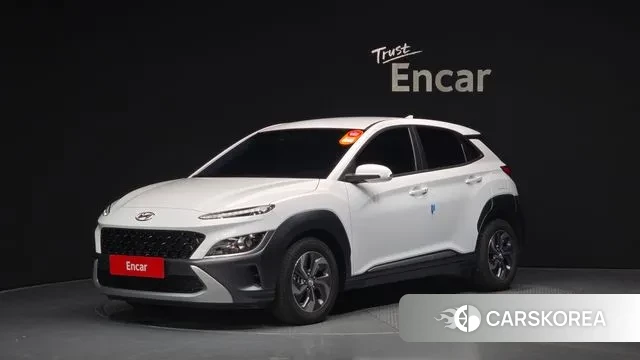 Hyundai The New Kona Hybrid 2021 Белый из Кореи