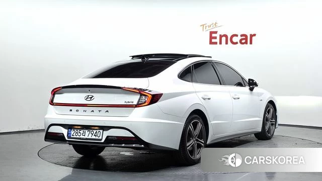 Hyundai Sonata Hybrid (DN8) 2019 Белый из Кореи