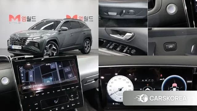 Hyundai Tucson (NX4) 2021 Серый из Кореи