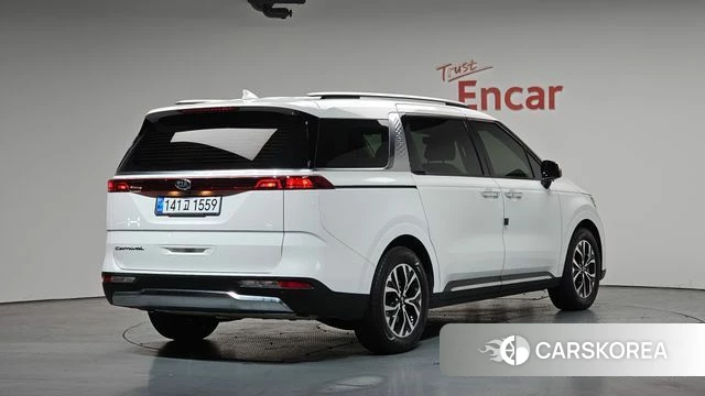 Kia Carnival 4th generation 2020 Белый из Кореи
