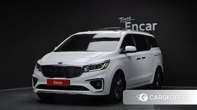 Kia The New Carnival 2019 Белый из Кореи