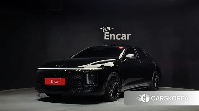 Hyundai Grandeur Hybrid (GN7) 2023 Черный из Кореи