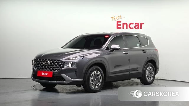 Hyundai The New Santa Fe 2023 Серый из Кореи