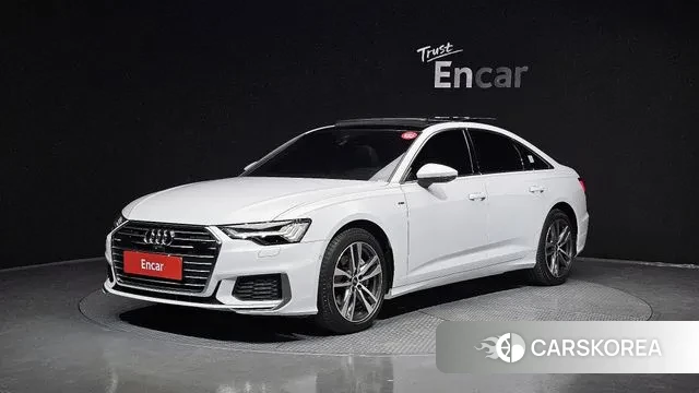 Audi A6 (C8) 2023 Белый из Кореи